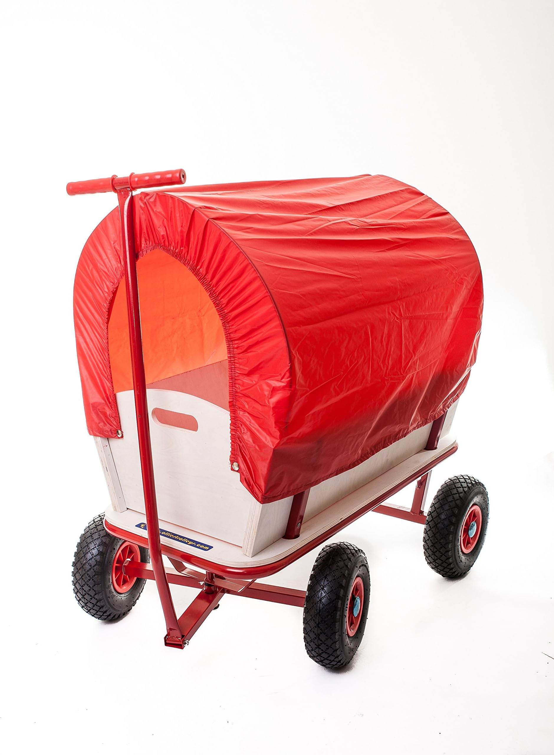 Wooden Sided Garden Cart - An indispensable yet fun cart. Now includes FREE COVER! OT1010