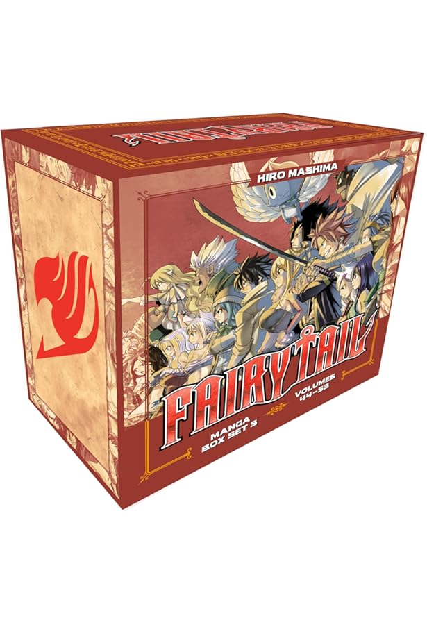 FAIRY TAIL 特装版　限定版　BOX Amazon.com: FAIRY TAIL Manga Box Set 4: 9781646510405: Mashima