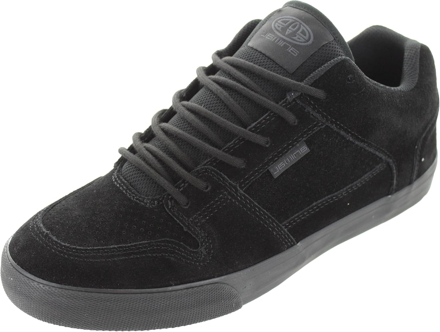 black skate trainers