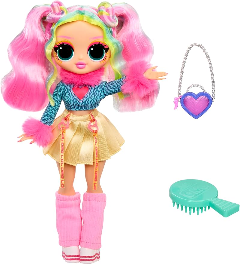 L.O.L. Surprise! OMG Bubblegum DJ Doll Pink Fashion Doll Collect All 4