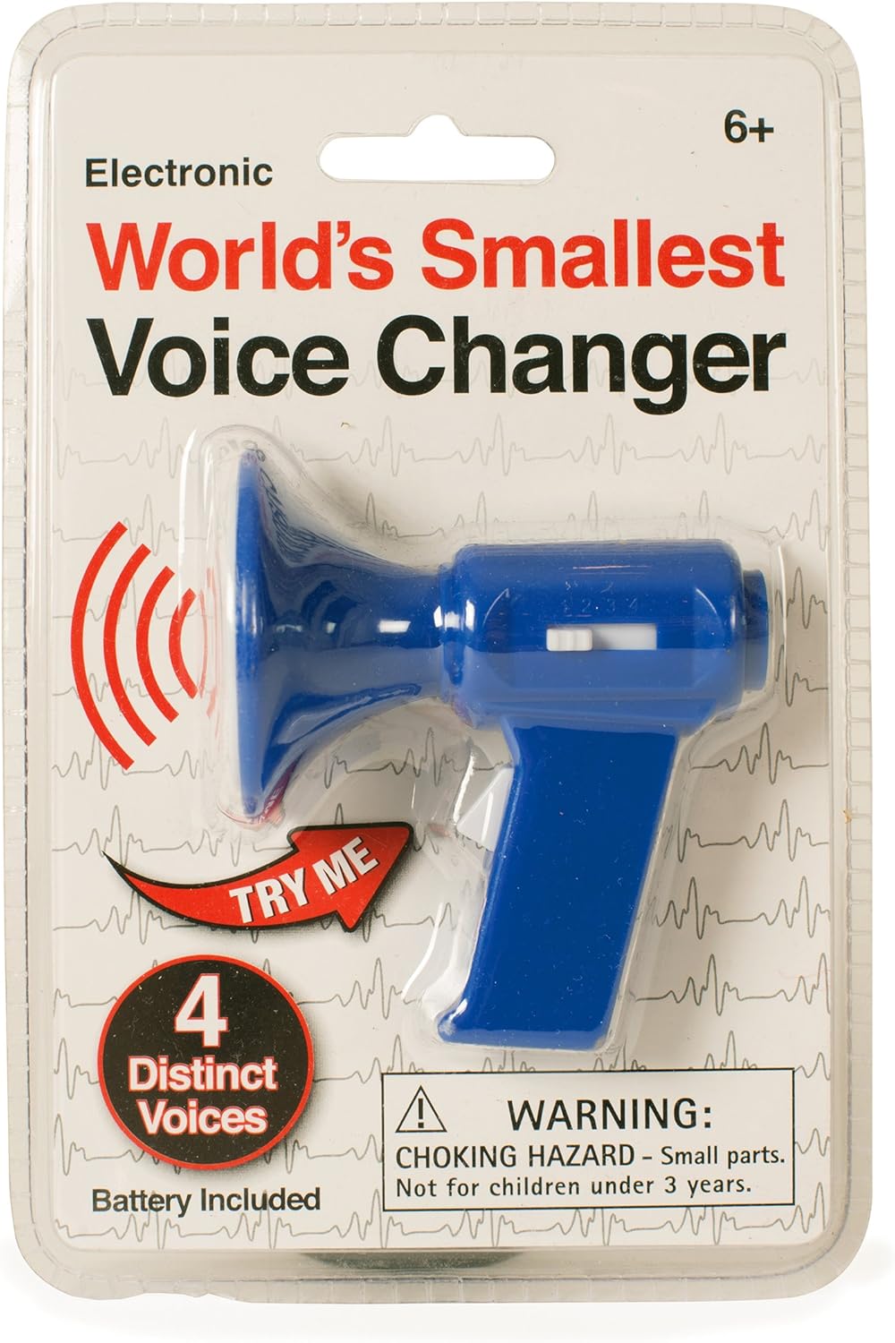 Small voice. World's smallest. World's smallest Voice.