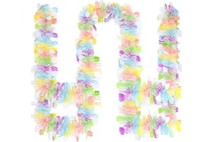 SY Super Bang Easter Artificial Tinsel Garland for Home Party Decoration, 30ft Easter Eggs and Bunnies Garland for Indoor Outdoor Spring Summer Festival Supplies