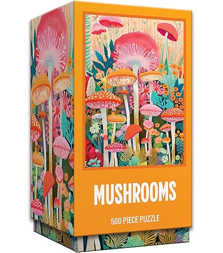 Amazon.com: RoseArt - Neon Brights - Route 66 Night - 500 Piece