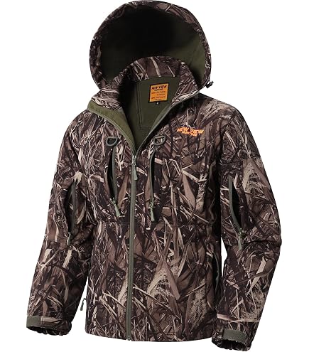 ジャケット・アウター TENDERLOIN T-HUNTING JKT CAMO HOT SHOT Men's Insulated Twill Camo Hunting Jacket, MO Original