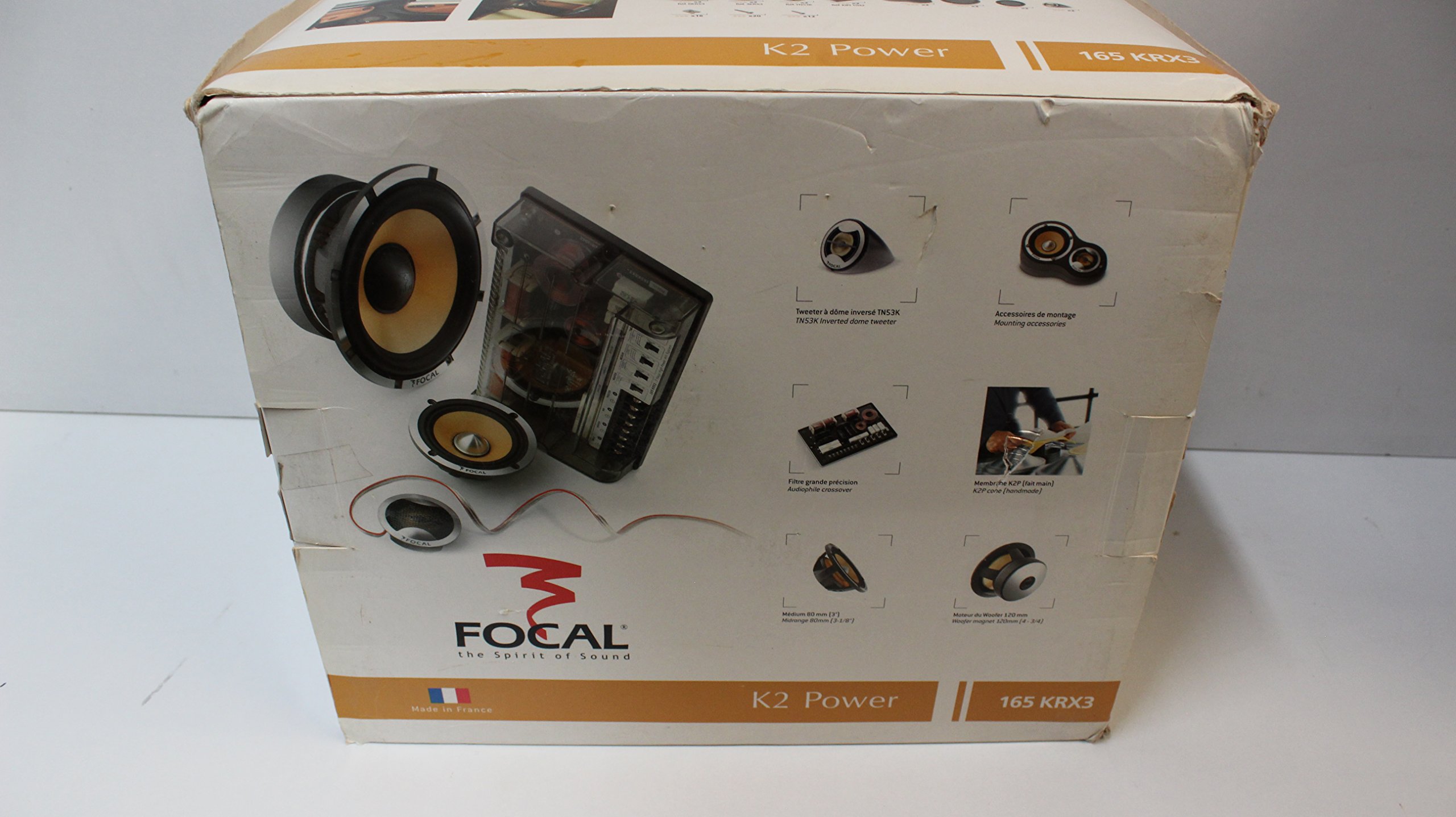 Focal 165KRX3 Polykevlar 3-Way Component System