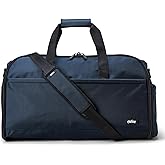 Halfday Convertible 2-in-1 Premium Garment Duffel Weekender Bag 45L | Wrinkle-Free Travel, Hanging Suit Compartment, Shoe Pockets, Trolley Sleeve. Balistic Nylon Carry-On, Pacific