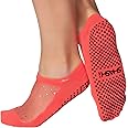 SHASHI Star Mesh Socks for Women - Pilates Socks with Grips — Workout Socks Women — Non Slip Socks for Barre, Yoga & More