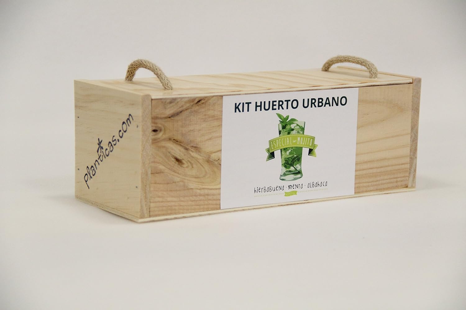 Kit de Huerto Urbano: Edición Especial Mojito: Amazon.es: Jardín