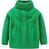 LittleSpring Little Boys Girls Pullover Sweaters Knitted Long Sleeve Warm Tops