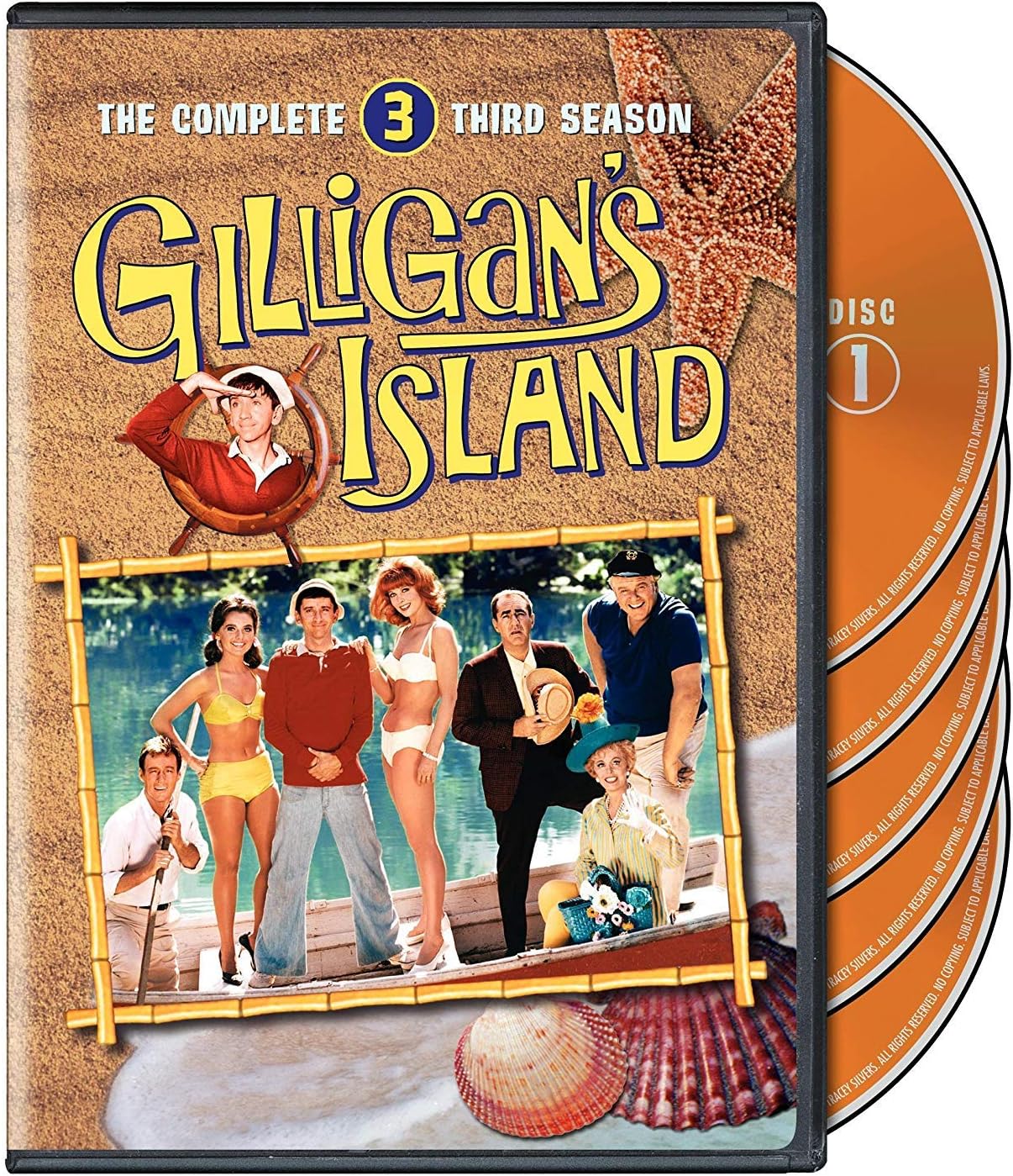 Gilligan's Island: Complete Third Season DVD Region 1 US Import NTSC ...