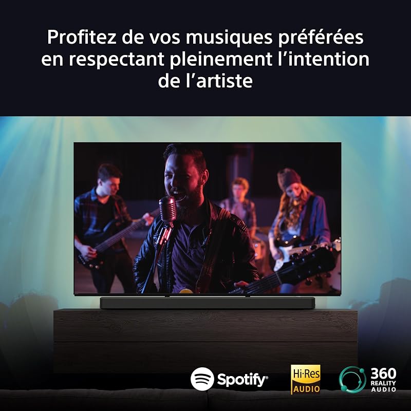 BRAVIA Theatre Bar 9 – Barre de Son TV Dolby Atmos®, 13 Haut-parleurs, Wi-FI®, Bluetooth®, 360 Spatial Sound Mapping, Modèle 2024