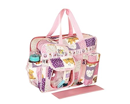 Bey Bee Mamas Bag {Diaper Bag} (Purple, One Size)