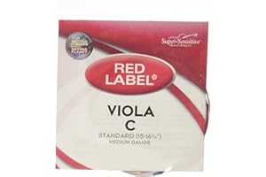 Super Sensitive Red Label 4147 Viola C String, Standard