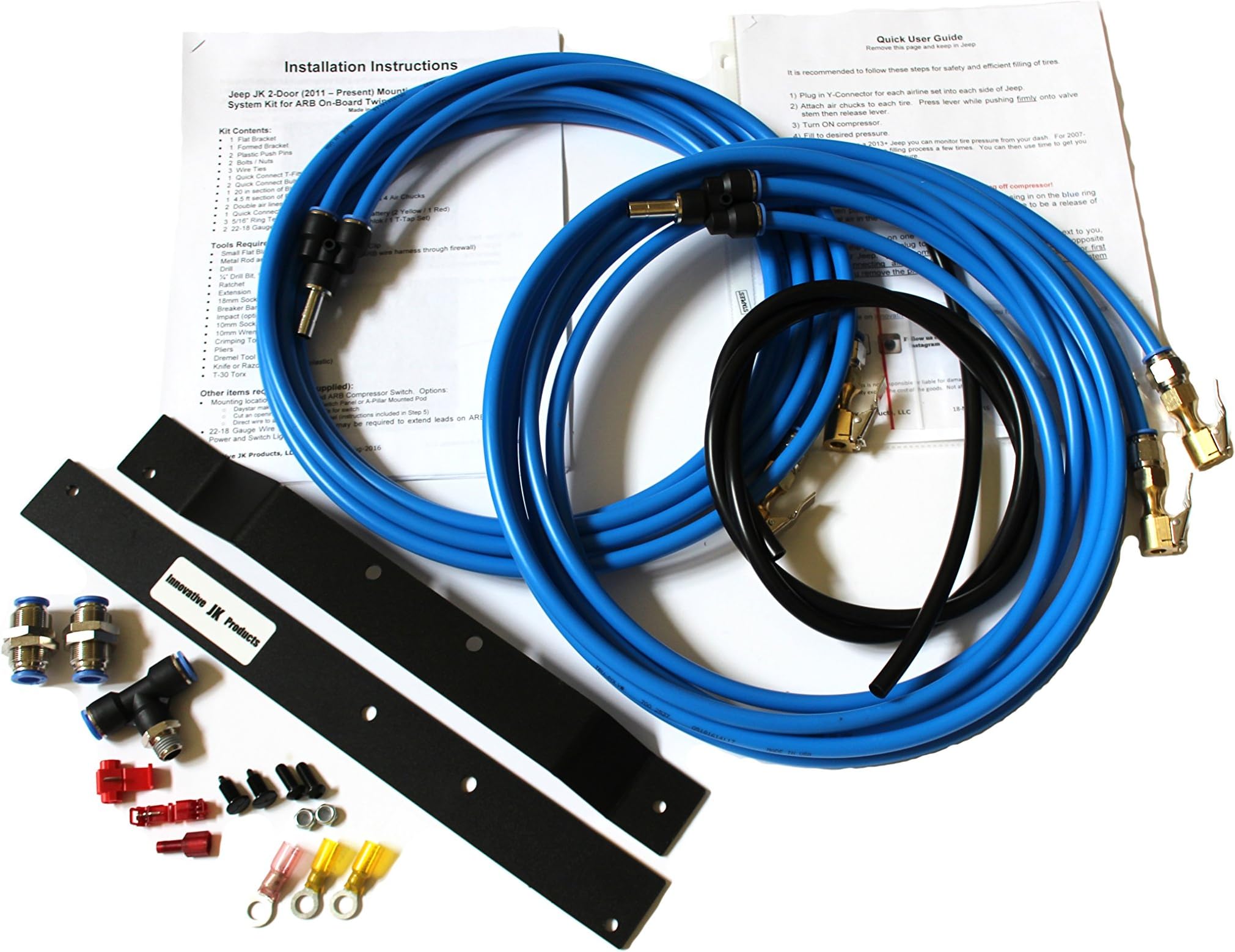 Innovative AT Products On-Board Air System Kit (Compatible with Jeep Wrangler 2-Door JK 2011-2018, All Models)
