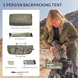 Naturehike Opalus UL 2/3 Tunnel Tent 4 Season Lightweight with Vestibule view 5