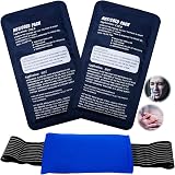 YOGINGO Ice Pack 2 Set Reusable Gel Cold Hot Therapy Knees Back Shoulders view 1