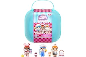 L.O.L. Surprise! Loves Mini Sweets Otter Pops Deluxe Pack with 20+ Surprises, Including 3 Collectible Dolls and Accessories, Holiday Toy, Great Gift Kids Ages 4 5 6+ Years Old(Multi Color)