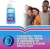 Clearasil Ultra Rapid Action Gel Wash 3 x 150ml - Unclog Pores view 2