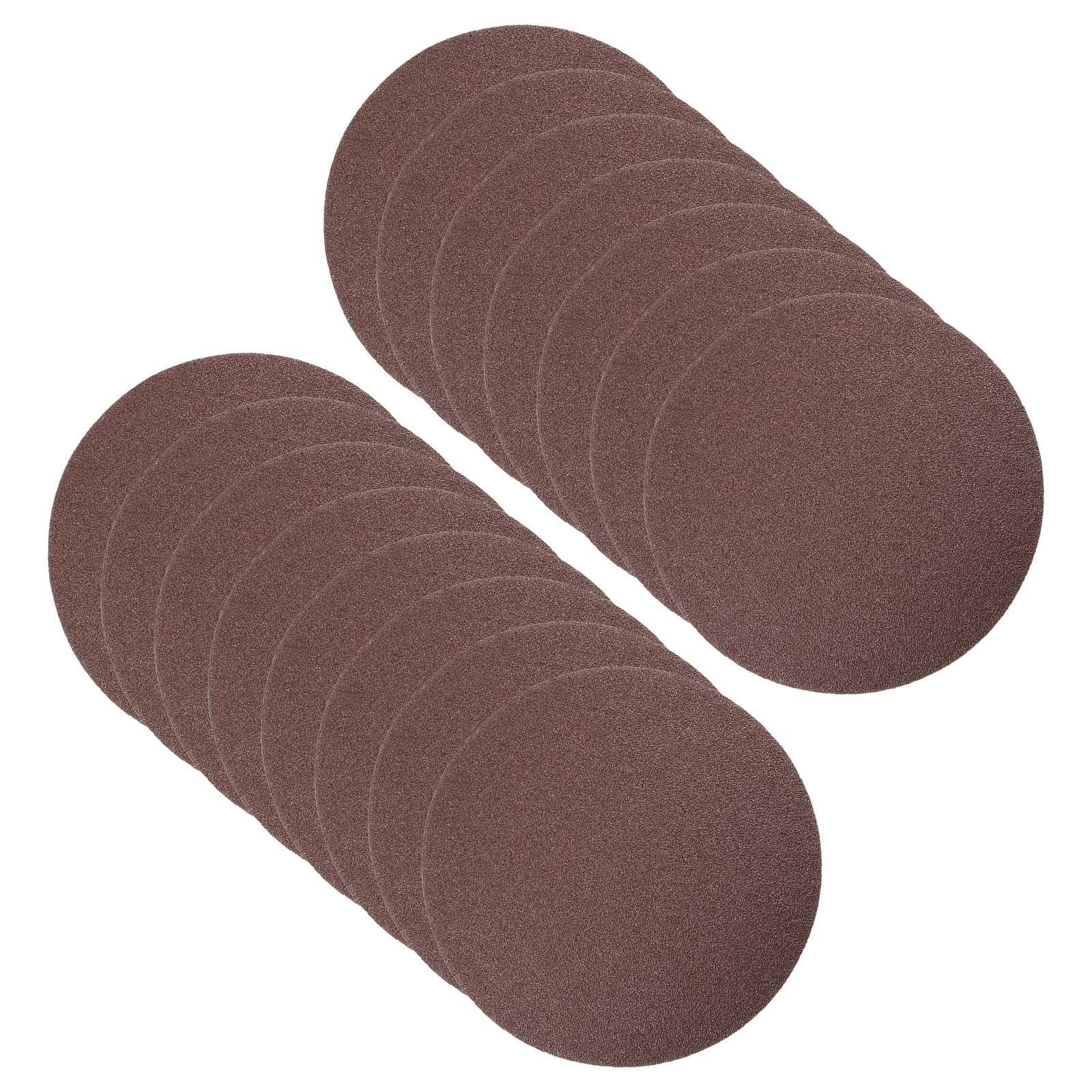CoCud Hook and Loop Sanding Discs, 8 Inch 200mm Sandpapers 60 Grit Aluminum Oxide Flocking Sandpaper - (Applications: for Wood Metal Drywall), 15 Pieces