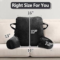 Unisakey Portable Comfy Reading Pillows for Sitting