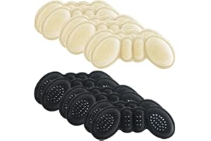 6 Pairs Heel Cushions Pads for Back of Heel Grips Protectors for Loose Shoes Too Big Women Soft Shoe Inserts Filler Sneakers 