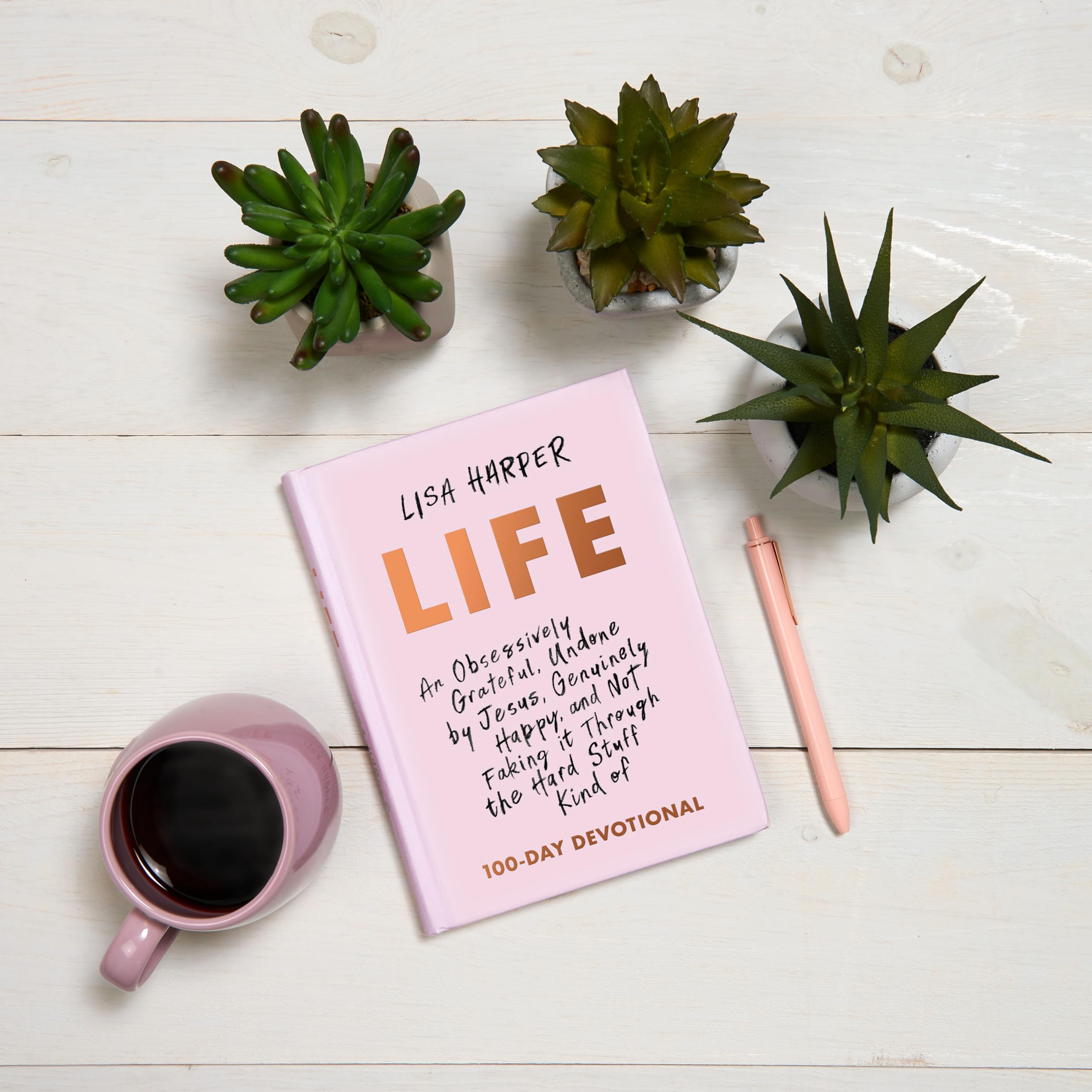 Life: An Obsessively Grateful, Undone by Jesus, Genuinely Happy, and Not Faking it Through the Hard Stuff Kind of 100-Day Devotional
