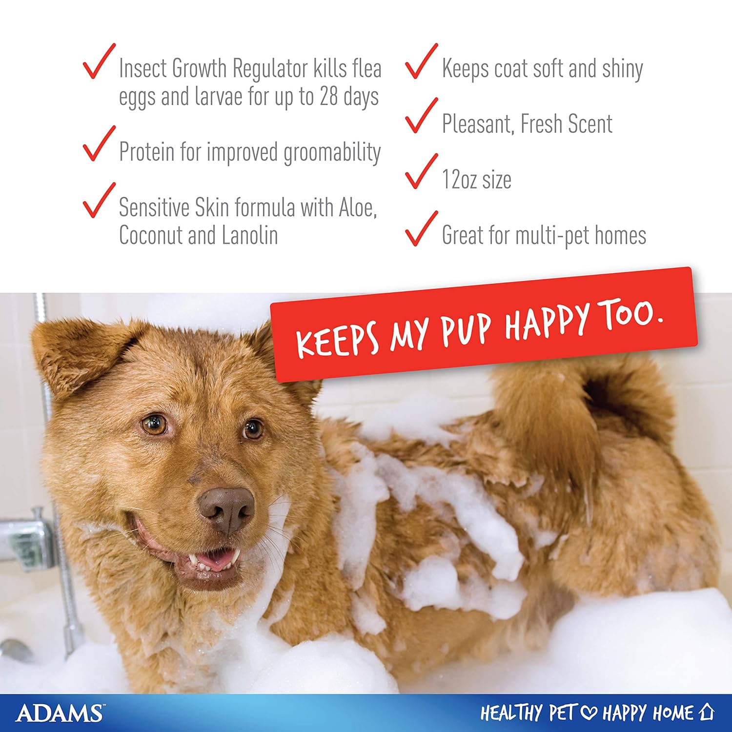 Reviews Adams Flea and Tick Cleansing Shampoo, 12Ounce