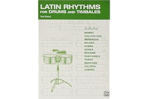 SONOR Timbales Instruction Book "Latin Rhythm for Drum Set & Timbales/LATIN RHYTHMS FOR DRUMS AND TIMBALES" by Ted Reed [Direct Import]