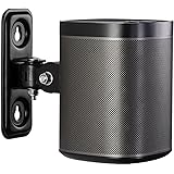 Mount-It! SONOS Speaker Wall Mount Bracket for SONOS PLAY:1 Tilt/Swivel Adjustable, Black 4.4 Lbs Capacity (Not Compatible with SONOS ONE)
