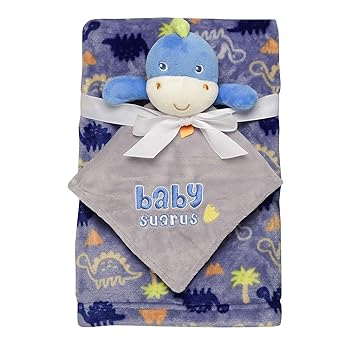 baby blanket with toys attached