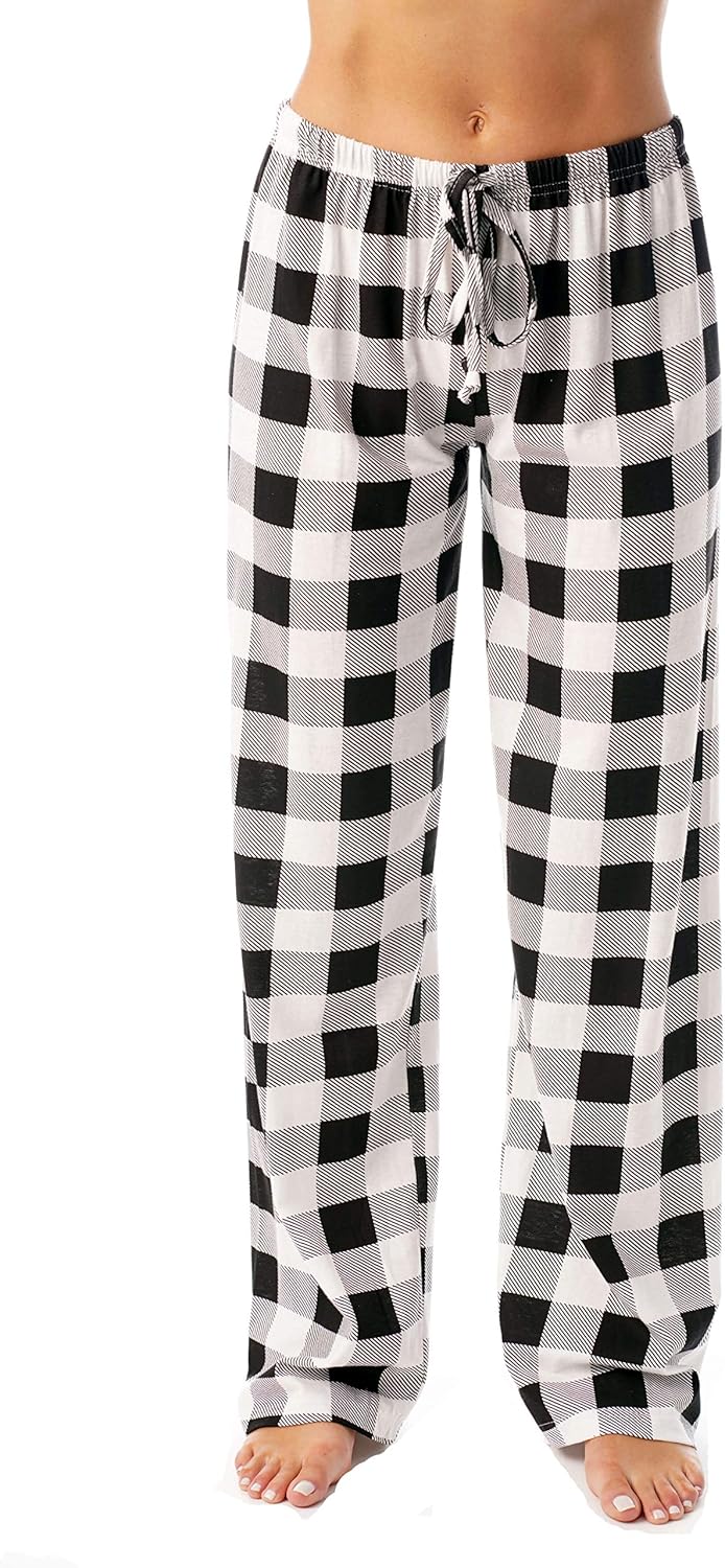 Just Love Women Buffalo Plaid Pajama Pants Sleepwear at  Women’s Clothing store