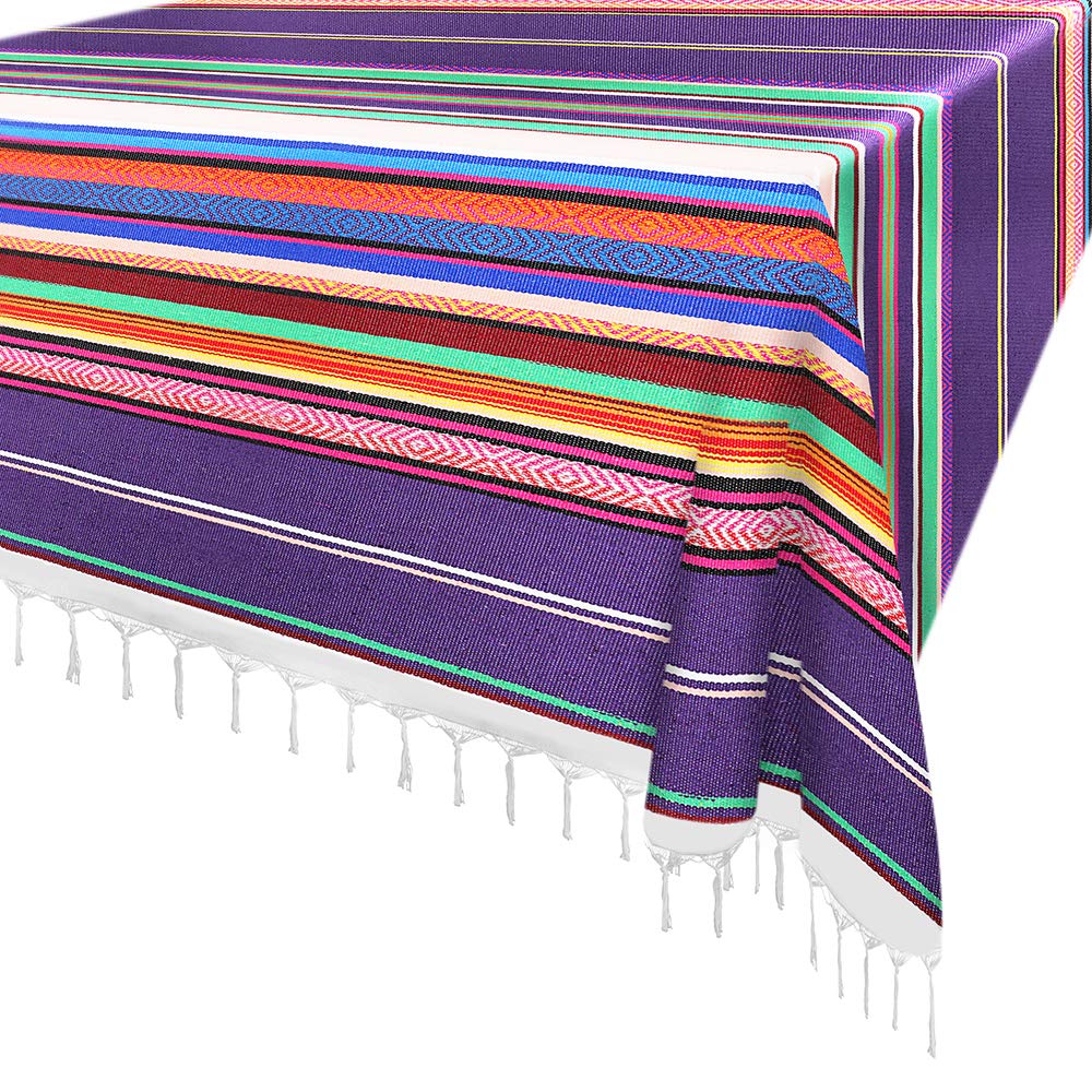 Buy 59 x 84 in Mexican Tablecloth for Mexican Party Decorations