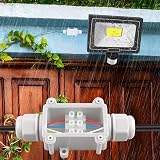 Elezenioc IP68 Waterproof Junction Box 2 Way M20 Gland White 5-15mm view 6