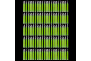 Cyalume ChemLight Military Grade Chemical Light Sticks, Green, 4-Inch Long, 6 Hour Duration (Pack of 100)