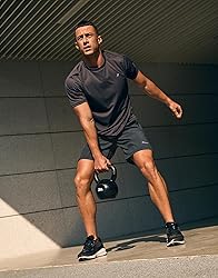 Pudolla Men's Running Athletic Shorts with 3 Zipper