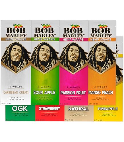 Amazon.com: Bob Marley Wraps - OGK Flavor - Pack of 5 Pouches (2 Wraps Per Pouch) : Health & Household Amazon.com: Bob Marley Wraps - OGK Flavor - Pack of 5 Pouches (2 Wraps Per Pouch) : Health & Household