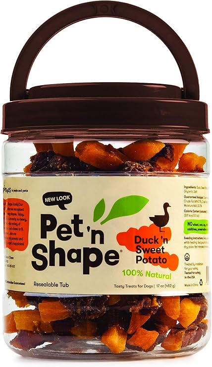 duck and sweet potato dog treats