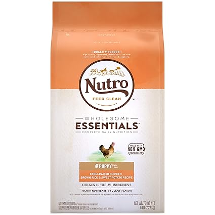 nutro wholesome essentials large breed puppy farm raised chicken