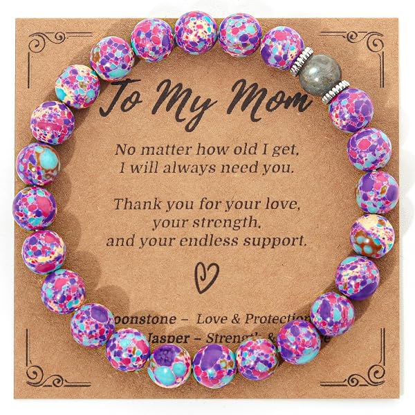 Set 7 Bracciali Elasticizzati San Valentino FAERLIIRY Con Ciondoli Cuore – Heishi Perline LOVE KISS XOXO Per Donne - 6