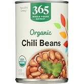 365 by Whole Foods Market, Organic Chili Beans, 15 Ounce