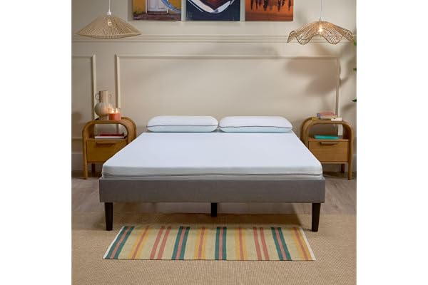 Emma Colchão Casal Duo Comfort – 138x188x18 cm, Conforto de Dupla Face, Suporte ideal para o corpo, Alta Durabilidade, Capa L