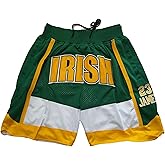 Basketball Shorts Men Athletic Retro with Pockets Gym Workout Shorts,Mesh Quick Dry Active Performance Running