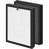 ClearAir-A5 Replacement Filter Compatible with VEWIOR ClearAir-A5 Air Purifier, 3-in-1 H13 True HEPA Filter, 2 Pack