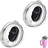 Soledea Replacement Lid for Stanley Quencher 20&30oz, 2 Pack Stronghold Lid Spill Proof Splash Resistant Tumbler Lids for Stanley Cup Accessories
