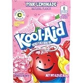 Kool-Aid Pink Lemonade Flavored Unsweetened Caffeine Free Powdered Drink Mix (96 Packets)
