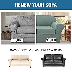 H.VERSAILTEX 3 Piece Stretch Sofa Covers for 2
