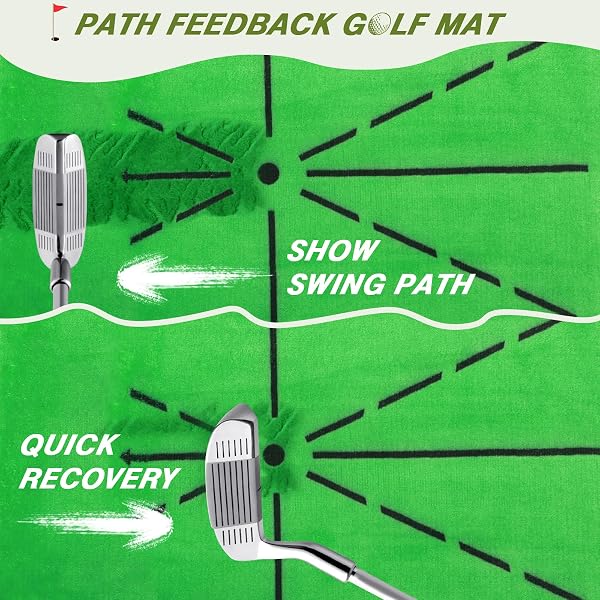 GOLF NET, 10X7FT GOLF PRACTICE NET WITH SWING MAT, GOLF HITTING NET FOR BACKYARD DRIVING, INDOOR/OUTDOOR TRAINING CHIPPING AID NETS WITH TARGETS, GIFTS FOR MEN/DAD/HIM