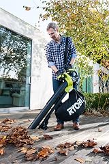 Ryobi OBV18 18V ONE+ Cordless Brushless Blow-Vac Body Only Hyper Green view 2