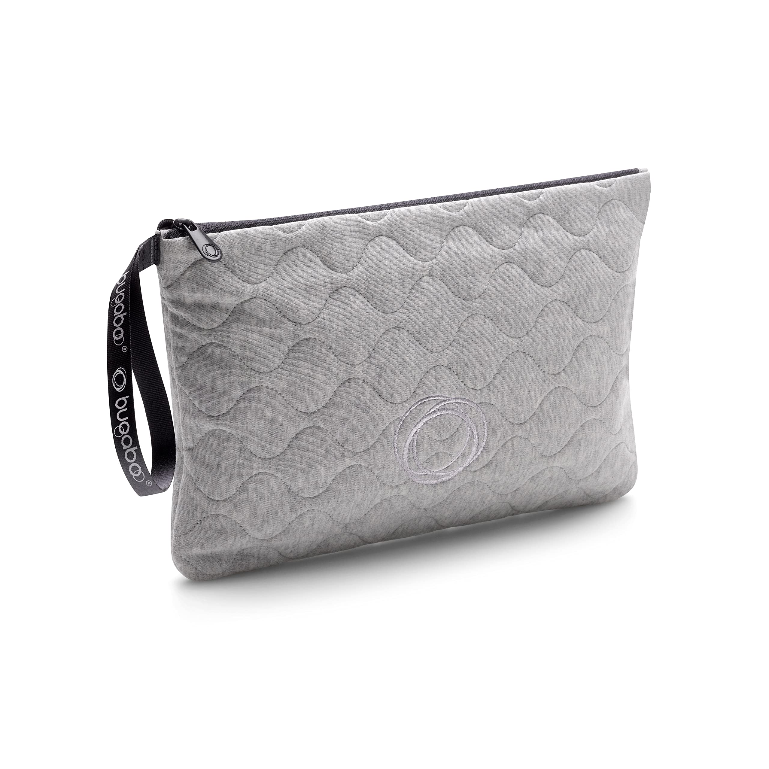 Bugaboo Changing Clutch Bag with Removable Changing Mat Waterproof and Easy to Clean Ideal for Travel in Light Grey Mélange