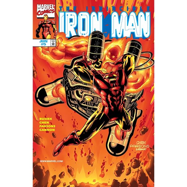 Amazon.com: Iron Man (1998-2004) #1 eBook : Busiek, Kurt, Chen